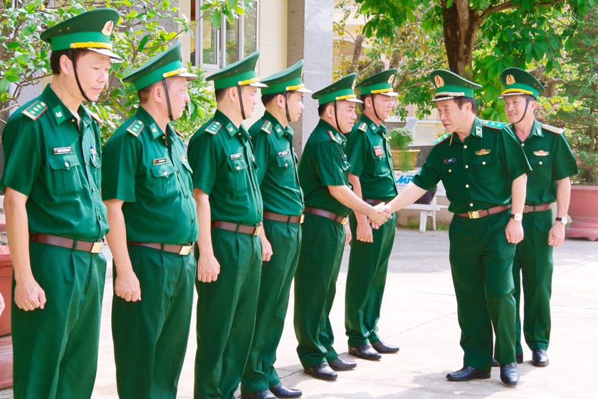 Bộ Tư lệnh Bộ đội Biên phòng chúc mừng ngày truyền thống Bộ đội Biên phòng tỉnh Long An