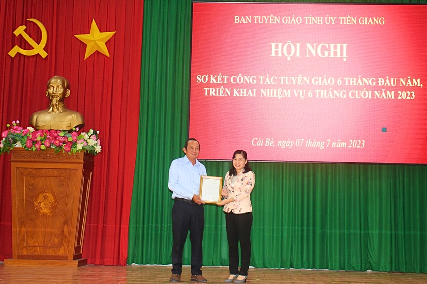 Công tác tuyên giáo tỉnh Tiền Giang đạt nhiều kết quả tích cực