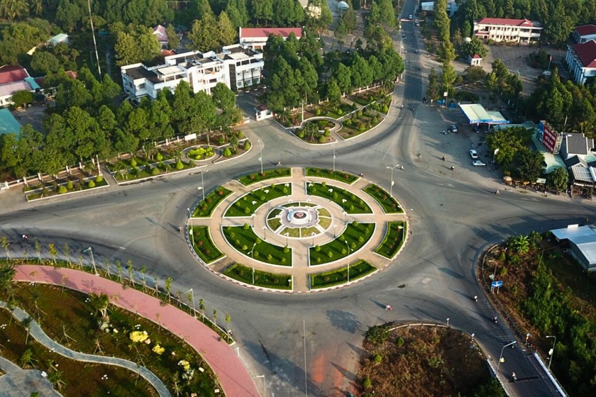 Quy hoạch đô thị hiện đại khu vực trung tâm hành chính huyện Tân Phước