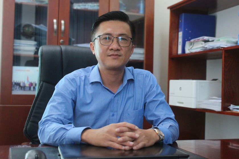 Ông Trần Thanh Bình – Tổng giám đốc Công ty cổ phần Cấp thoát nước Bến Tre.