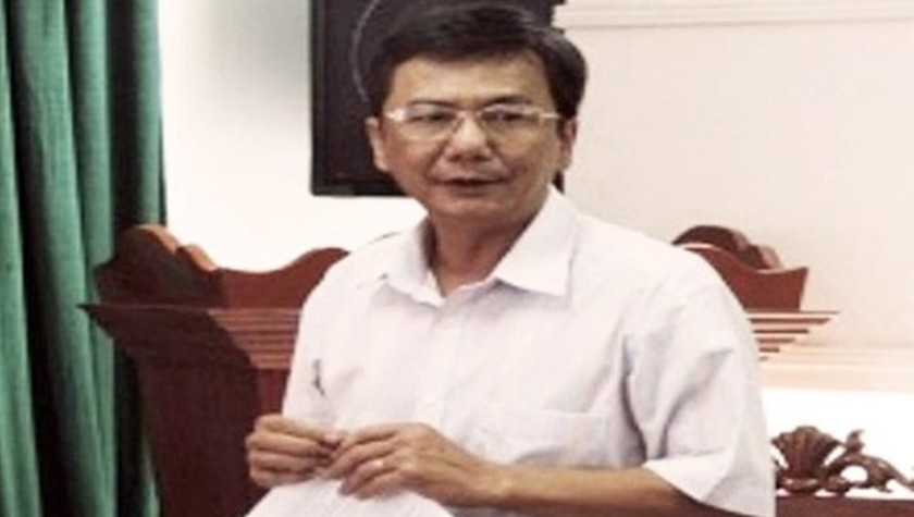 Ông Lê Tấn Thảo khi còn làm Phó Chủ tịch UBND huyện Đông Hòa.