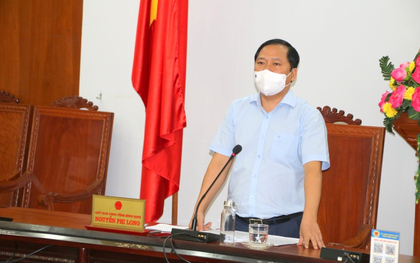 Chủ tịch UBND tỉnh Bình Định Nguyễn Phi Long.