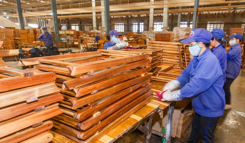 Giá trị kim ngạch xuất ngành gỗ Bình Định tăng 44% so với cùng kỳ năm 2020.