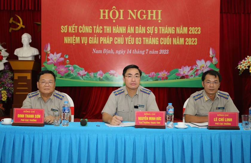 THADS tỉnh Nam Định không phát sinh vụ việc theo dõi thi hành án hành chính