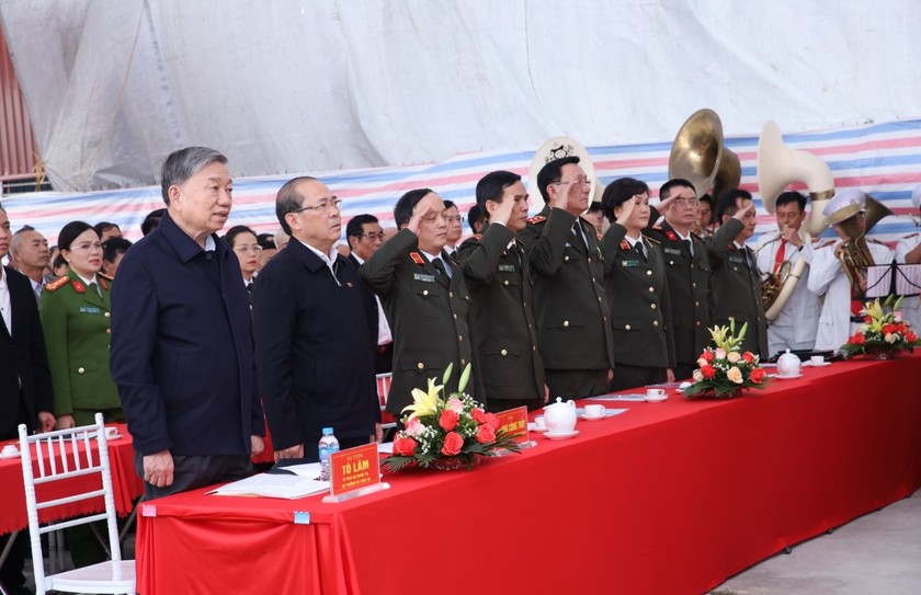Đại tướng Tô Lâm, Bộ trưởng Bộ Công an dự Ngày hội Đại đoàn kết toàn dân tộc tại Nam Định
