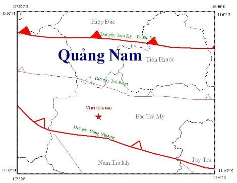 Quảng Nam: Tiếp tục xảy ra động đất, rung lắc ở Sông Tranh 2