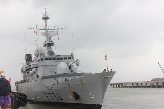 Tàu chiến Hải quân Pháp thăm Đà Nẵng