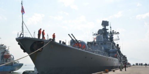 Đội tàu chống ngầm Hải quân Nga thăm Việt Nam