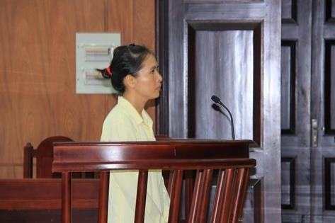 Bị cáo Thảo tại phiên phúc thẩm ngày 31.5