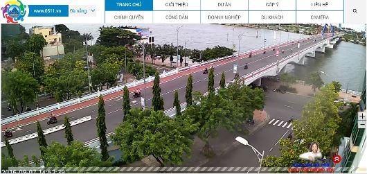 Trang web theo dõi tình hình giao thông TP. Đà Nẵng
