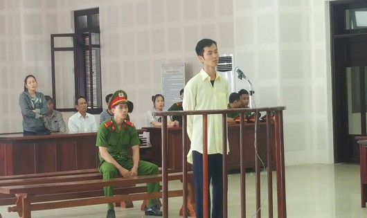 Bị cáo Chun tại phiên tòa