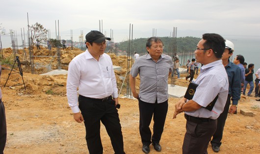 Công trình xây dựng trên bán đảo Sơn Trà được thành phố đi kiểm tra
