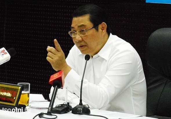 Chủ tịch UBND TP Đà Nẵng Huỳnh Đức Thơ chính thức công bố quan điểm của lãnh đạo TP Đà Nẵng trong việc xử lý các vấn đề ở bán đảo Sơn Trà