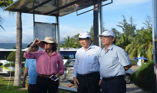 Chủ tịch UBND TP. Đà Nẵng thị sát các công trình tại quận Sơn Trà
