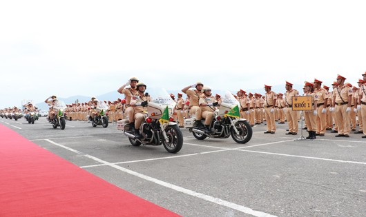 Lễ ra quân của Lực lượng CSGT
