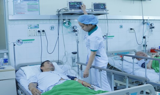 Bệnh nhân Hùng đã ngưng tim trong 20 phút được cứu sống