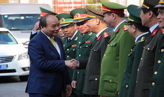 Thủ tướng thăm, chúc Tết các lực lượng vũ trạng tại Đà Nẵng ngày mùng 1 Tết