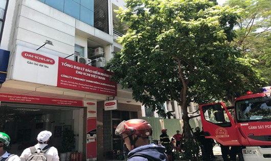 Vụ cháy tại chi nhánh Công ty bảo hiểm nhân thọ DAICHI Việt Nam