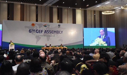 Thủ tướng Nguyễn Xuân Phúc tham dự và phát biểu tại phiên khai mạc Kỳ họp Đại hội đồng GEF6