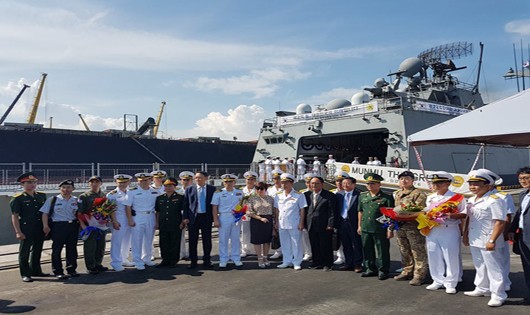 Tàu khu trục Hải quan Hàn Quốc thăm hữu nghị TP. Đà Nẵng