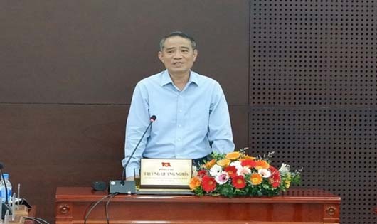Ông Trương Quang Nghĩa làm việc với Sở Công thương TP. Đà Nẵng