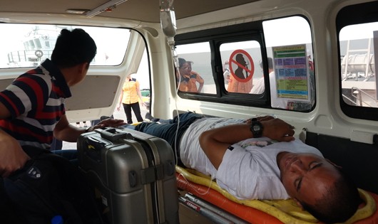 Thuyền viên người nước ngoài bị viêm ruột thừa cấp trên biển Hoàng Sa