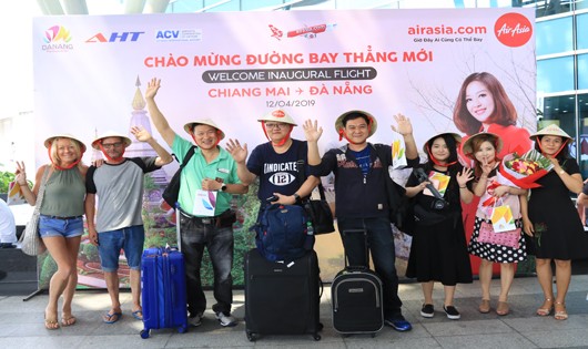 Những vị khách đầu tiên từ Chiang Mai tới Đà Nẵng