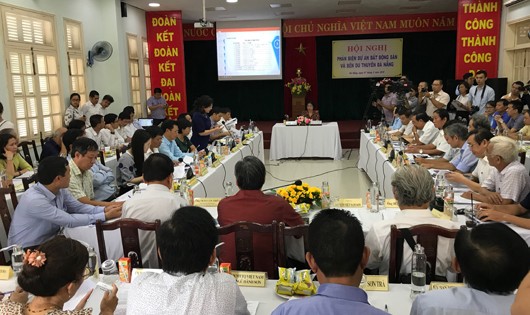 Hội nghị phản biện xã hội đối với các dự án Bất động sản ảnh hưởng dòng chảy sông Hàn Đà Nẵng