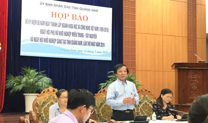 Ông Phạm Ngọc Sinh, Giám đốc Sở Khoa học Công nghệ thông tin về sự kiện.