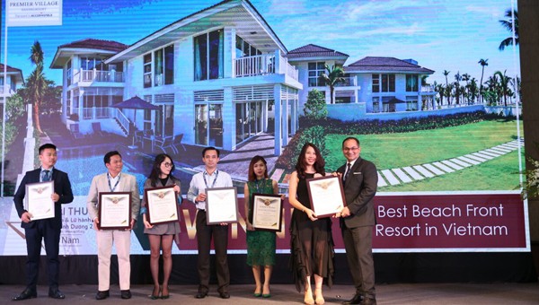 Premie Village được vinh danh khu nghỉ dưỡng bãi biển tốt nhất Việt Nam 2019