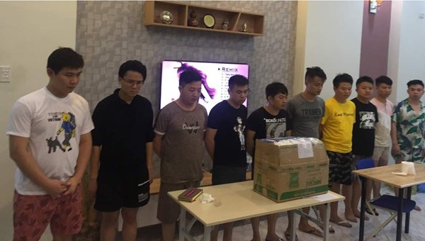 Nhóm người Trung Quốc nhập cảnh trái phép bị tạm giữ