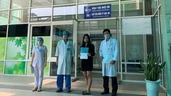 Ca bệnh mắc Covid-19 thứ 5 tại Đà Nẵng xuất viện.