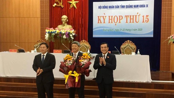Ông Hồ Quang Bửu được bầu giữ chức Phó Chủ tịch UBND tỉnh Quảng Nam.