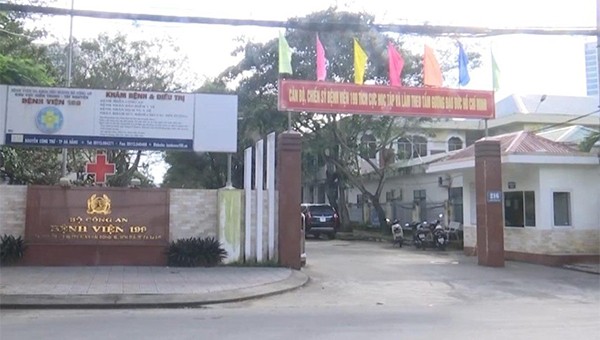 Bệnh viện 199 Bộ Công an nơi tiếp nhận cách ly 5 đối tượng người Trung Quốc chưa rõ lai lịch.