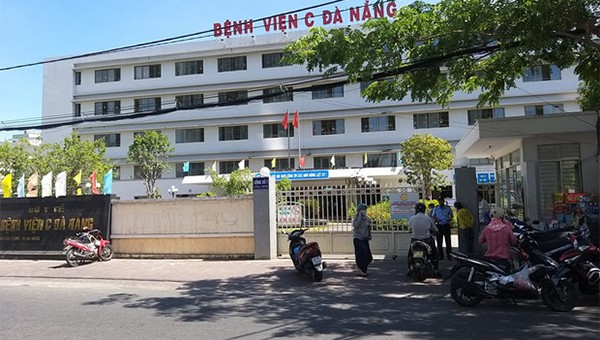 Bệnh viện C Đà Nẵng nơi ca bệnh được phát hiện.