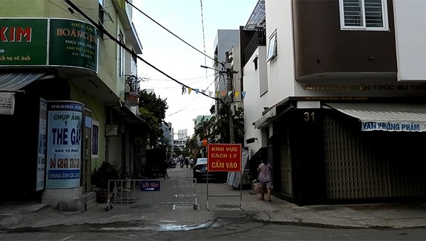 Khu cách ly mới trong khu dân cư tại quận Sơn Trà được thiết lập