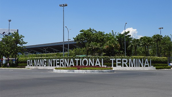 Sân bay Quốc tế Đà Nẵng trong ngày đầu giãn cách.