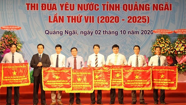 Đại hội thi đua yêu nước tỉnh Quảng Ngãi.
