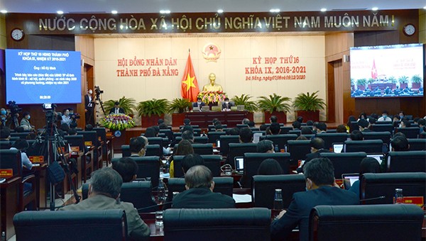 Khai mạc kỳ họp thứ 16 HĐND Đà Nẵng khóa IX.