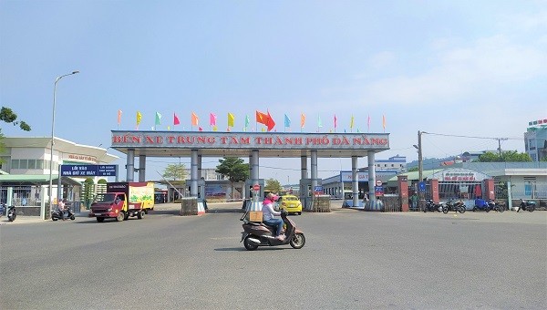 Bến xe trung tâm thành phố Đà Nẵng.