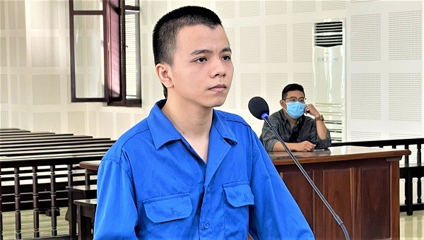 Bị cáo Dương Đình Lộc tại phiên tòa