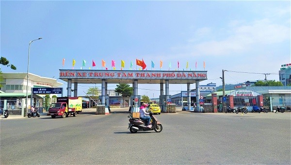 Bến xe trung tâm TP Đà Nẵng.