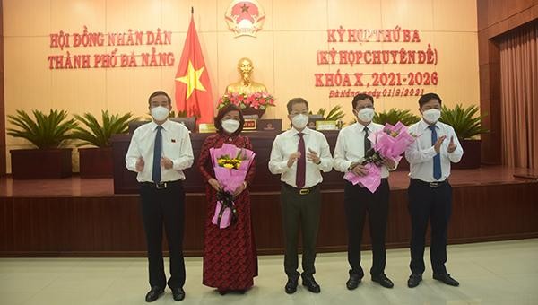 2 tân Phó Chủ tịch UBND TP Đà Nẵng ra mắt tại kỳ họp thứ 3 HĐND TP.