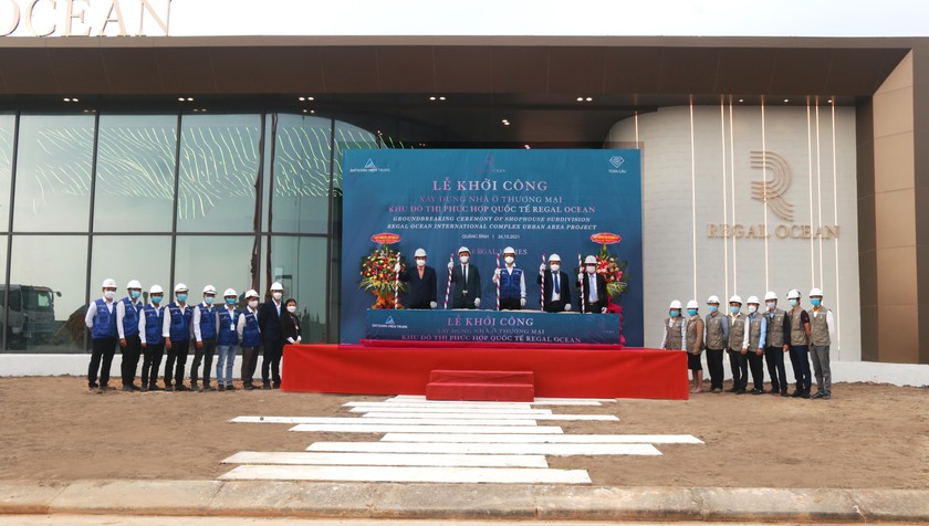Đất Xanh Miền Trung khởi công KĐT phức hợp quốc tế đầu tiên tại Quảng Bình!