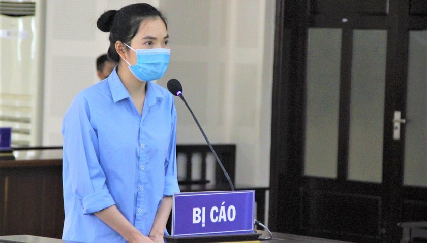 Bị cáo Phạm Thị Thúy tại phiên xét xử.