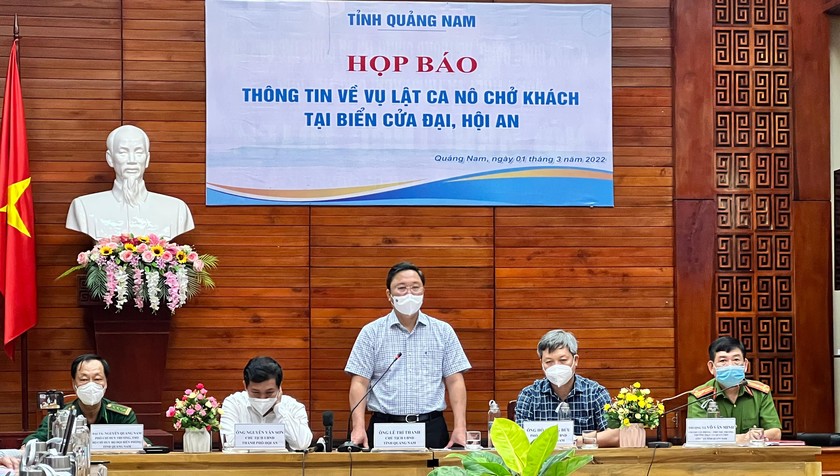 Chủ tịch UBND tỉnh Quảng Nam xin lỗi trước mất mát của gia đình nạn nhân và mong được lượng thứ