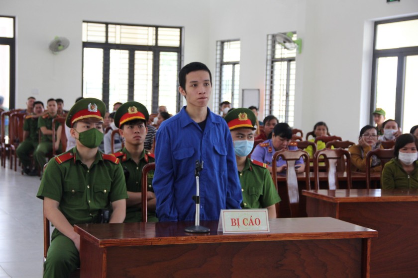 Bị cáo Nguyễn Văn Tây tại phiên tòa.