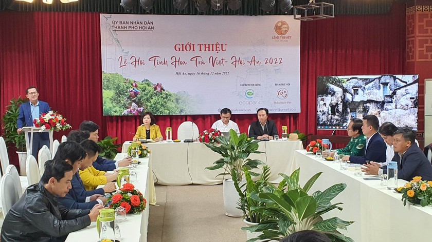Hội An thông tin về lễ hội trà Việt sắp diễn ra.