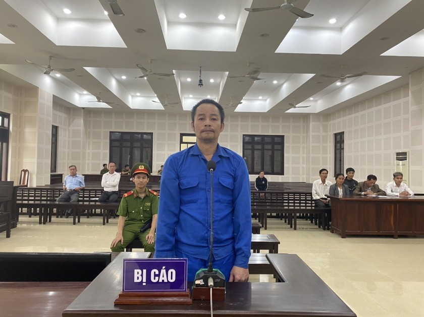 Bị cáo Hồ Thành tại phiên tòa.