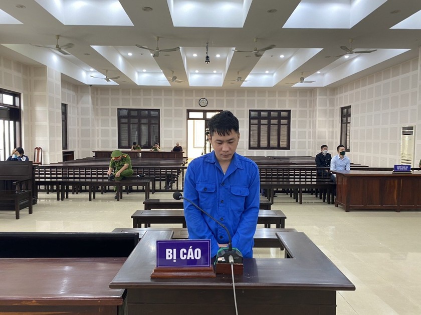 Bị cáo Nguyễn Đức Tài tại phiên xét xử.